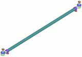 BARRE D' ACCOUPLEMENT OEM LEMFORDER 1668MM